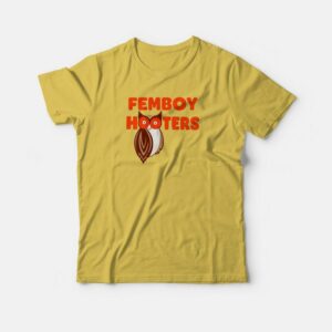 Femboy Hooters Logo Design T-shirt