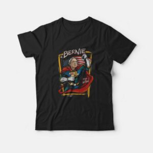 Fighting of Bernie Sanders Superman T Shirt 1