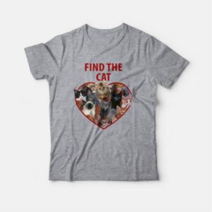 Find The Cat T-shirt 2 Find The Cat T shirt 3