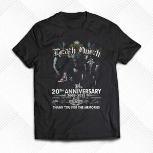 Five Finger Death Punch 20th Anniversary 2005-2025 Thank You For The Memories T-shirt Five Finger Death Punch 20th Anniversary 2005-2025 Thank You For The Memories T-shirt