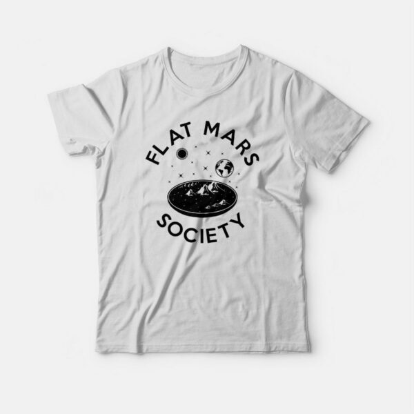 Flat Mars Society T-shirt