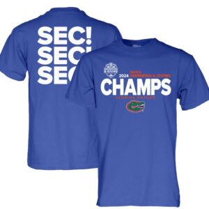 Florida Gators 2024 Sec Swimming Diving Champions T-shirt 2 Florida Gators 2024 Sec Swimming Diving Champions T shirt 3