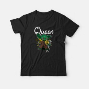 Freddie Mercury Baby Yoda Queen T Shirt 1