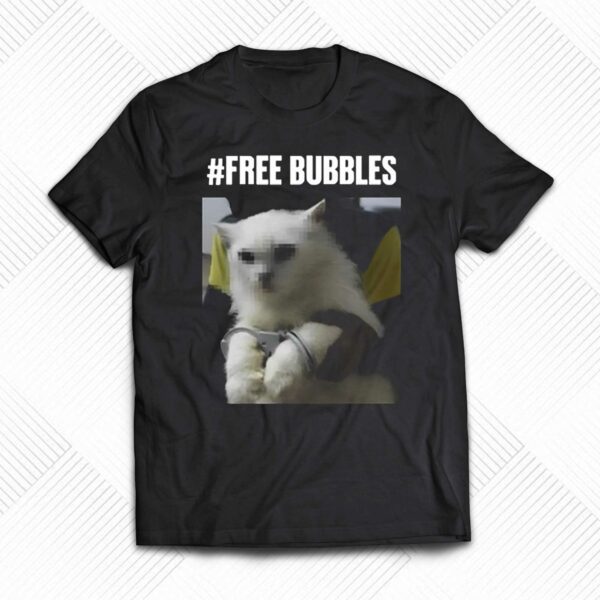 Free Bubbles Cat Shirt