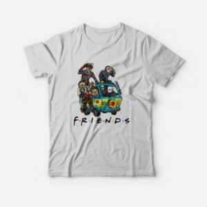 Friends The Massacre Machine Horror T-shirt Halloween
