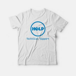 Funny Dell Parody Logo Computer Tech Support T Shirt 1