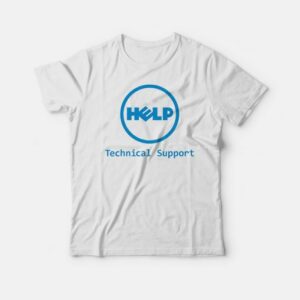 Funny Dell Parody Logo Computer Tech Support T Shirt 2
