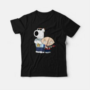 Gangster Brian and Stewie Family Guy T-Shirt 2 Gangster Brian and Stewie Family Guy T Shirt 3