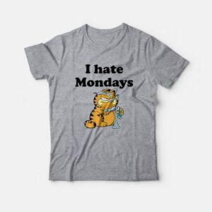 Garfield I Hate Mondays T-Shirt Garfield I Hate Mondays T-Shirt