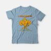 Garfield I Love Mondays Back On The Work Site For Servings Of Lasagna T-Shirt