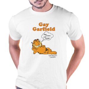 Gay Garfield Mmm Lasagna And Cock Shirt Gay Garfield Mmm Lasagna And Cock Shirt