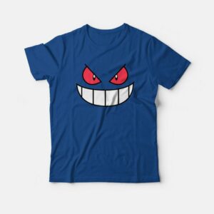 Gengar Face Funny T shirt 3