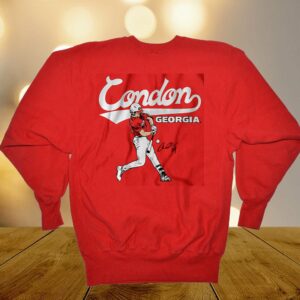 Georgia Baseball Charlie Condon Slugger Swing Shirt