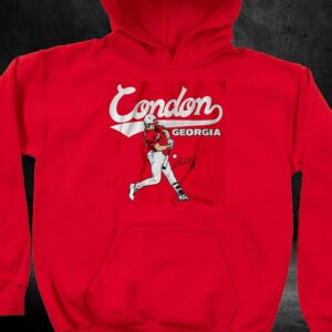Georgia Baseball Charlie Condon Slugger Swing Shirt 2 Georgia Baseball Charlie Condon Slugger Swing Shirt 3
