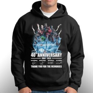 Ghostbusters Frozen Empire 40th Anniversary 1984-2024 Thank You For The Memories T-shirt 2 Ghostbusters Frozen Empire 40th Anniversary 1984 2024 Thank You For The Memories T shirt 3
