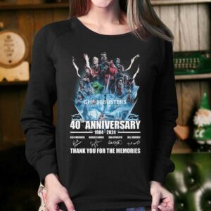 Ghostbusters Frozen Empire 40th Anniversary 1984-2024 Thank You For The Memories T-shirt 3 Ghostbusters Frozen Empire 40th Anniversary 1984 2024 Thank You For The Memories T shirt 4
