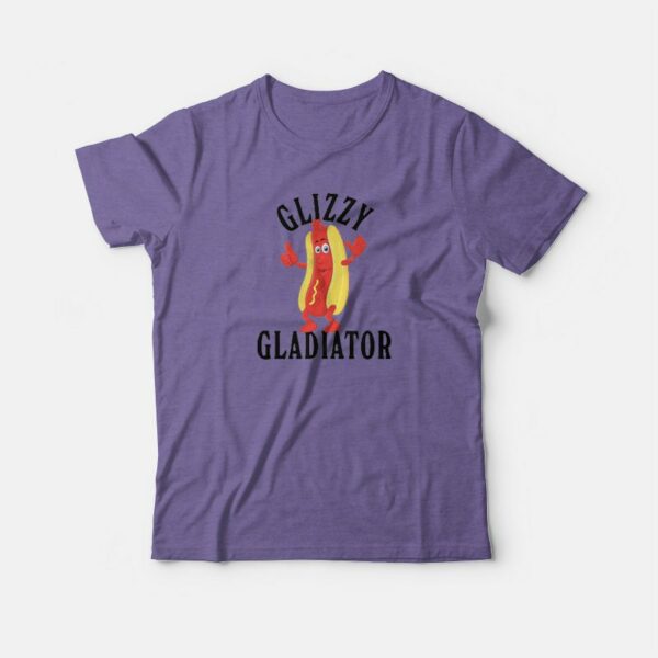 Glizzy Gladiator Hotdog T-Shirt