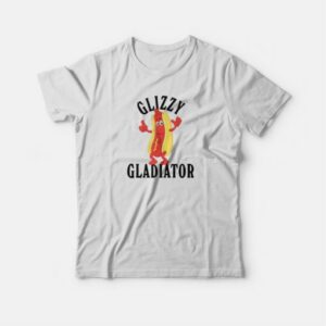 Glizzy Gladiator Hotdog T Shirt 4