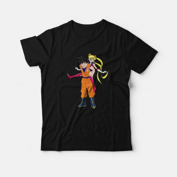 Goku x Usagi Sailor Moon T-Shirt