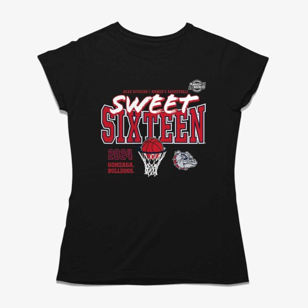 Gonzaga Bulldogs 2024 Ncaa Tournament March Madness Sweet 16 Fast Break T-shirt