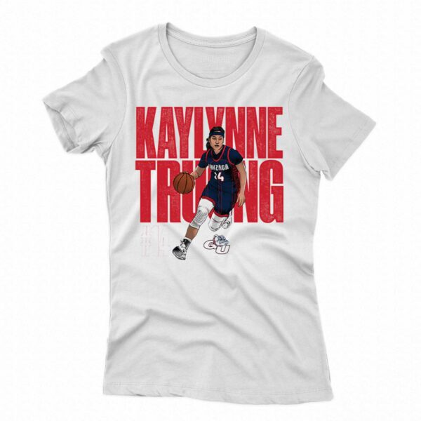 Gonzaga – Ncaa Women’s Basketball Kaylynne Truong – T-shirt Individual Caricature