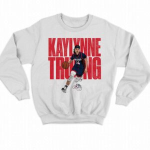 Gonzaga Ncaa Womens Basketball Kaylynne Truong T shirt Individual Caricature 4