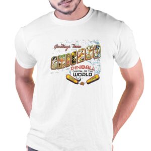 Greetings From Chicago Pinball Capital Of The World Shirt Greetings From Chicago Pinball Capital Of The World Shirt