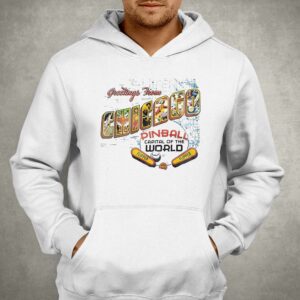 Greetings From Chicago Pinball Capital Of The World Shirt 3