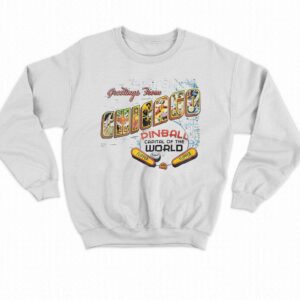 Greetings From Chicago Pinball Capital Of The World Shirt 4