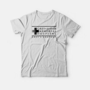 Grey's Anatomy Grey Sloan Memorial Hospital T-shirt 2 Greys Anatomy Grey Sloan Memorial Hospital T shirt 3