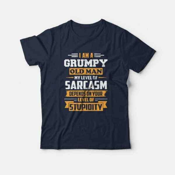 Grumpy Old Man Vintage T-shirt