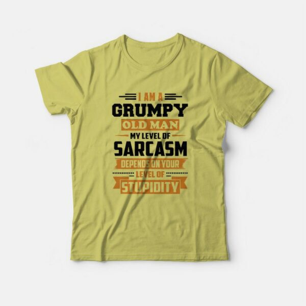 Grumpy Old Man Vintage T-shirt