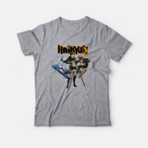 Haikyuu Sk8 The Infinity Attack on Titan Eren Jaeger Reki Langa T Shirt 3