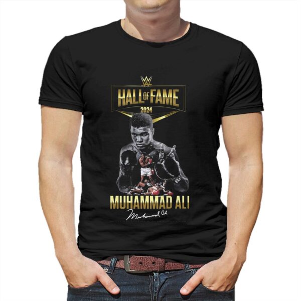 Hall Of Fame 2024 Muhammad Ali Thank You For The Memories T-shirt