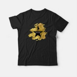Hamilton An American Musical Gold T shirt 3