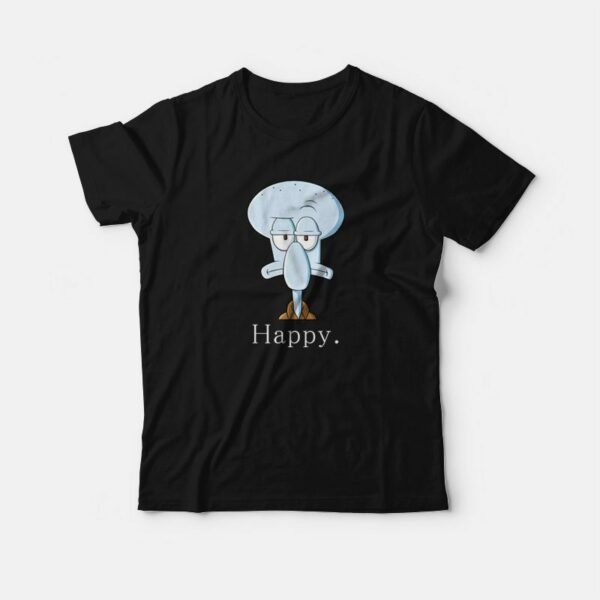 Happy Face Squidward T-Shirt