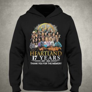 Heartland 17 Years 2007-2024 Thank You For The Memories T-shirt 2 Heartland 17 Years 2007 2024 Thank You For The Memories T shirt 3