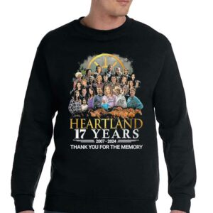 Heartland 17 Years 2007-2024 Thank You For The Memories T-shirt 3 Heartland 17 Years 2007 2024 Thank You For The Memories T shirt 4