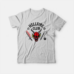 Hellfire Club Stranger Things Season 4 T-Shirt 2 Hellfire Club Stranger Things Season 4 T Shirt 3
