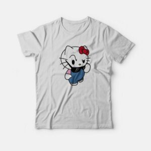 Hello Kitty Gangster Raised Eyebrow T Shirt 2