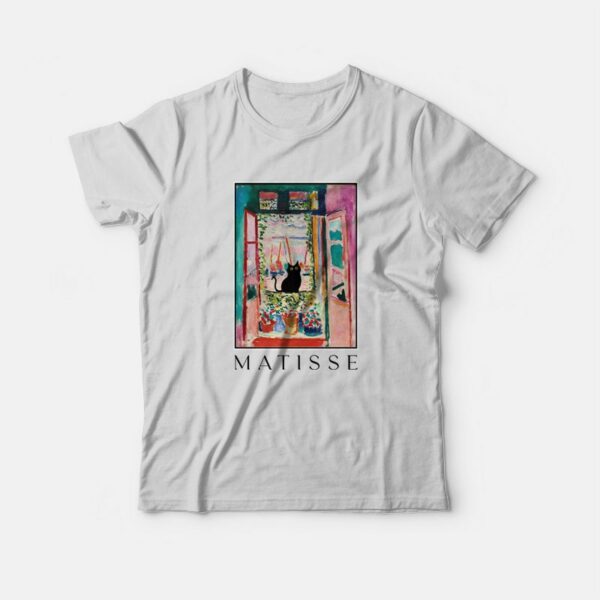 Henri Matisse Open Window Cat T-Shirt