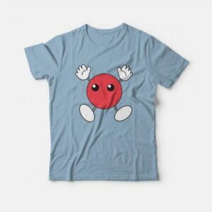 Hinata & Ushijima's Red Blob Haikyuu T-Shirt 2 Hinata amp Ushijimas Red Blob Haikyuu T Shirt 3