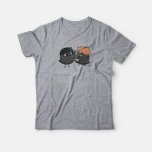 Hinata and Kageyama Crow Anime Haikyuu T-Shirt 3 Hinata and Kageyama Crow Anime Haikyuu T Shirt 4
