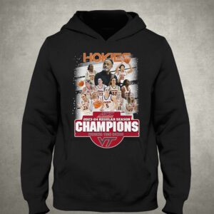 Hokies Acc 2023-24 Regular Season Champions Virginia Tech Hokies T-shirt 2 Hokies Acc 2023 24 Regular Season Champions Virginia Tech Hokies T shirt 3