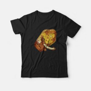 Homer Simpson in Death Stranding Baby Mash Up T-Shirt Homer Simpson in Death Stranding Baby Mash Up T-Shirt