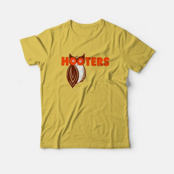 Hooters Logo Design T-shirt