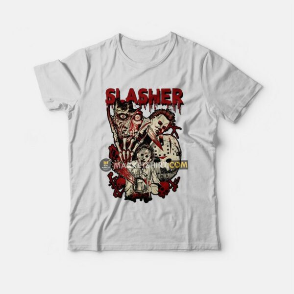 Horror Movie Slasher Club T-Shirt