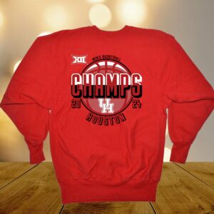 Houston Cougars 2024 Big 12 Men’s Basketball Regular Season Champions T-shirt