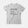 How To Get Through Life Gaslight Gatekeep Girlboss Phoebe Bridgers T-Shirt