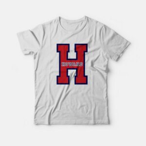 Howard University H Letter T-shirt